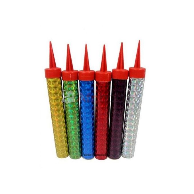 BIRTHDAY CANDLE 15CM - 6 BOUGIES ETINCELLES MULTICOLORE POUR ANNIVERSAIRE  MARIAGE FTM00228 - Sodishop