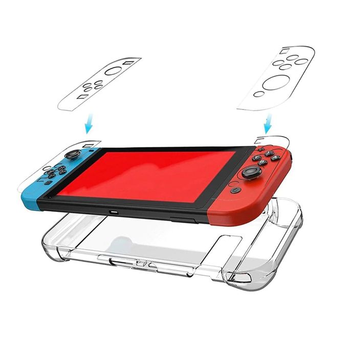 Coque de protection transparente pour console Nintendo Switch + Stylet  offert - Cdiscount Informatique