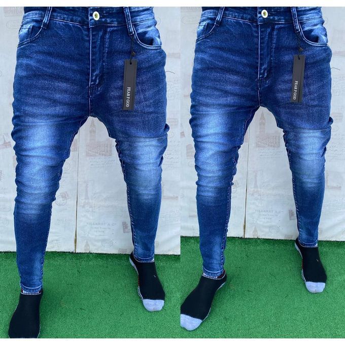 Fashion Pantalon Jeans Pour Homme - Bleu - Prix pas cher