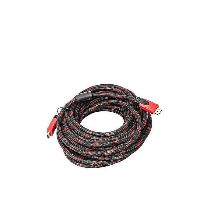 product_image_name-Generic-Solide Câble HDMI 5 Mètres M/M HD 1080P 3D - Noir-1