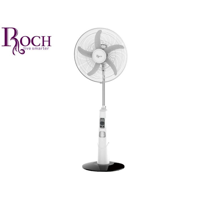 Roch Ventilateur Elegant Silencieux Rechargeable A Telecommande