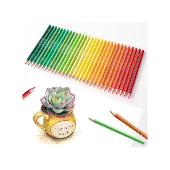 Lot de 72 Crayon de couleur huileux pastel MARCO Professionels Crayons  Couleurs-huileux - Crayon de couleur - Achat & prix
