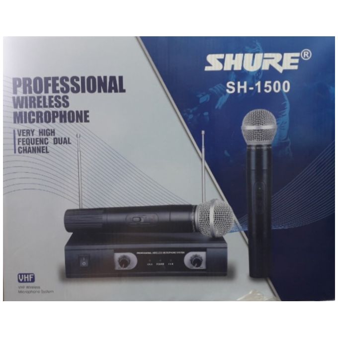 Shure Microphone Sans Fil SHURE SH-1500 - Prix pas cher