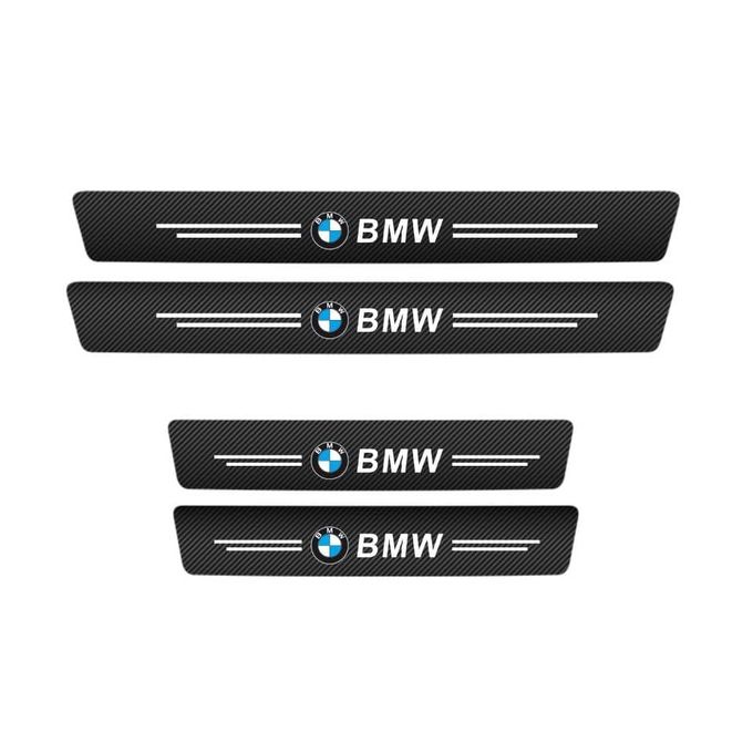 Autocollant de seuil de porte de voiture compatible avec Bmw