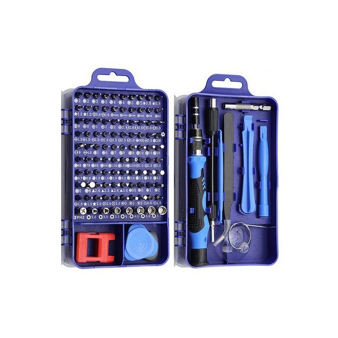 LYCXAMES 115 En 1 Tournevis Precision Kit Tools, Portable Kit