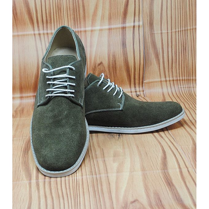 chaussure vert fonce homme