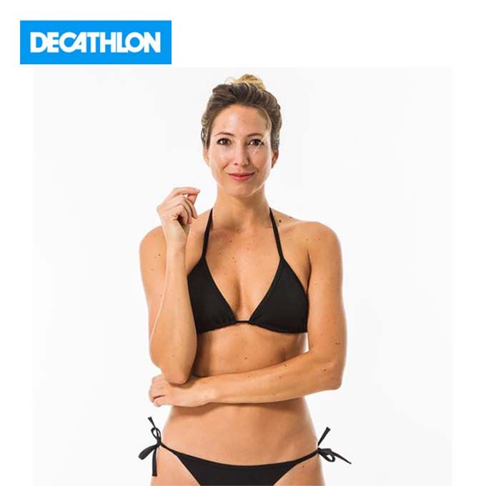 HAUT DE MAILLOT DE BAIN TRIANGLE FEMME MAE NOIR - Decathlon Cote d'Ivoire