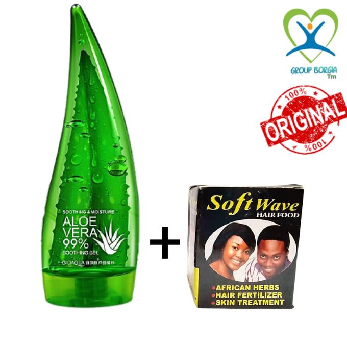 Generic Pommade Soft Wave + Gel Aloe Vera - Prix pas cher