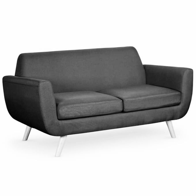Generic 1 Divant De Fauteuil 3 Places En Tissu D'Ain Gris Foncé Prix