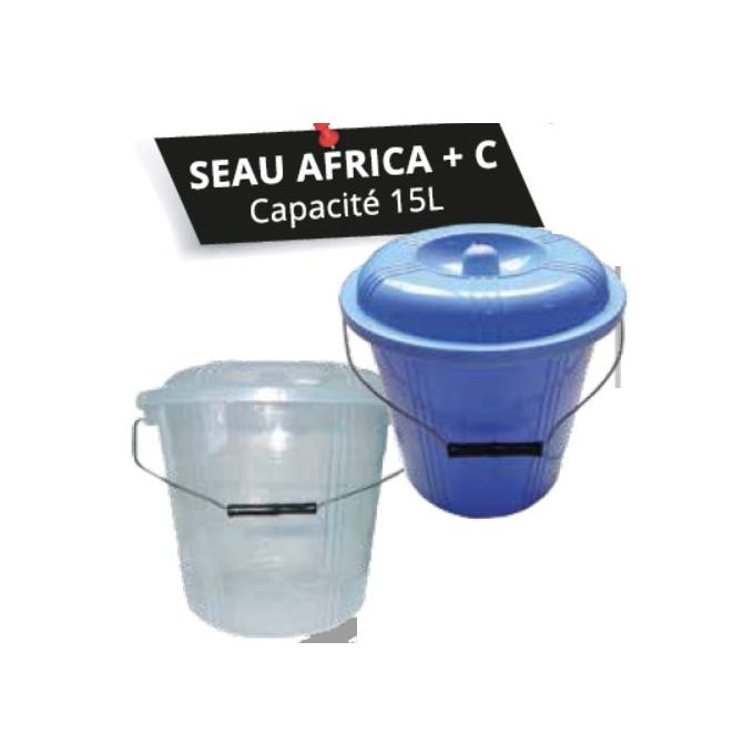 Seau Poubelle en Plastique avec Couvercle Mk0010 - Sodishop Côte d'Ivoire