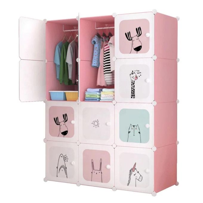 Generic Belle commode/armoire cubes 8 portes pour ranger les habitsde ...