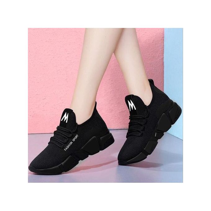 Femme Baskets De Sport Pour Femme -Noir