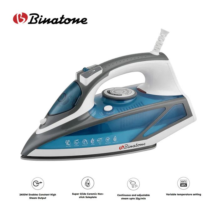 product_image_name-Binatone-Fer à Repasser à Vapeur SI-2410 -  Garantie 24 Mois-6