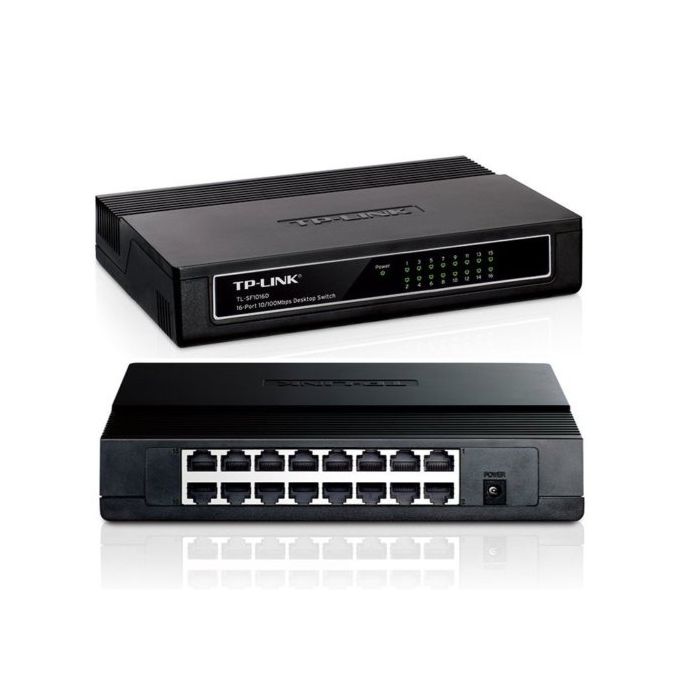 SWITCH D-LINK 16 PORTS 10/100 MBPS - NOIR