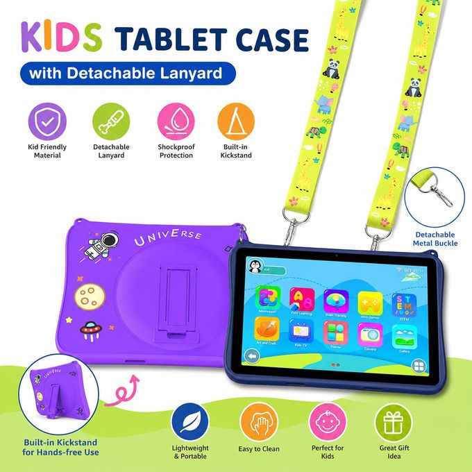 HOMII KIDS 11S - Tablette éducative 10 pouces - 64 Go + 6