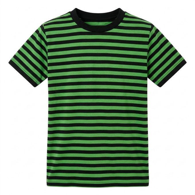 T-shirt motif tigre garçon - vert sapin, Garçon