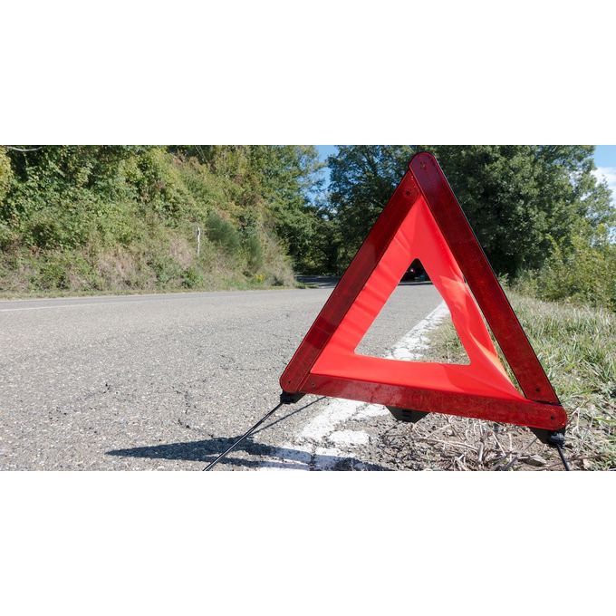 Akozon Signe de triangle Panneau de signalisation triangulaire  réfléchissant de voiture pliable Panneau d'avertissement de panne -  Cdiscount Auto