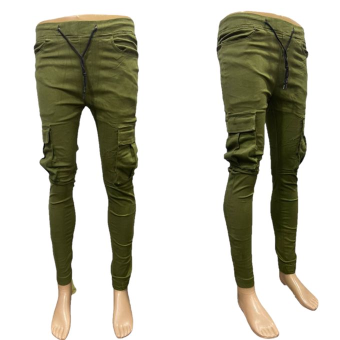 Fashion Lot De 2 Pantalon Chasseur Vert-Noir - Prix pas cher