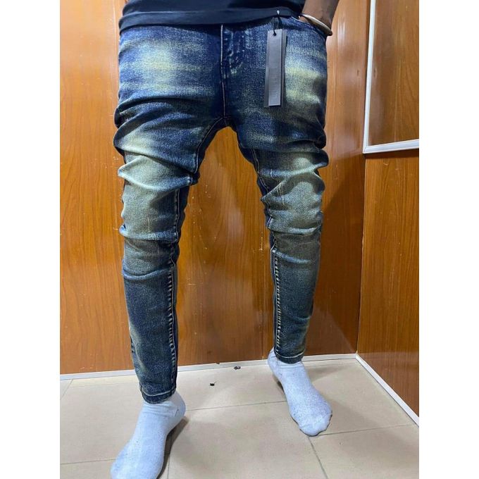 Fashion Pantalon Jeans Pour Homme - Bleu - Prix pas cher