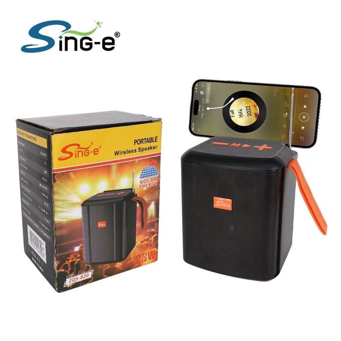 Radio à manivelle solaire, radio d’urgence multifoncière extérieure
