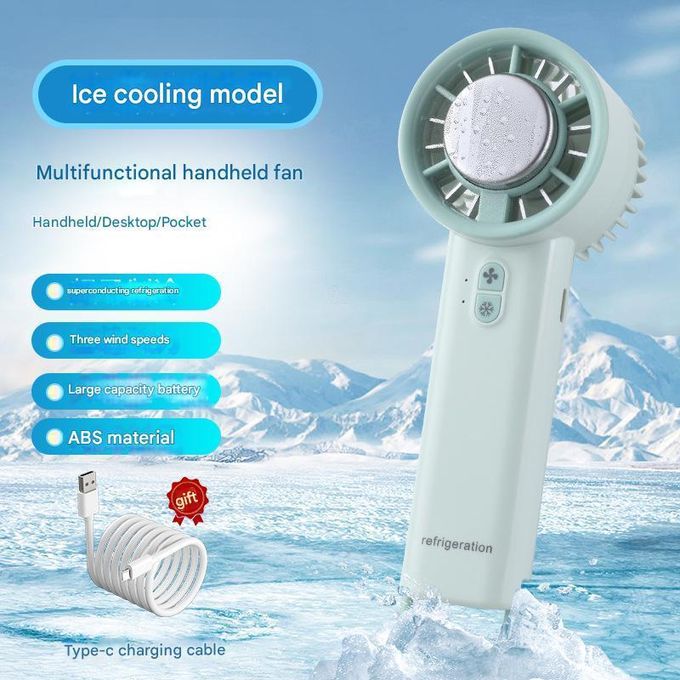 Ventilateur à main - Ventilateur brumisateur - Mini ventilateur portable - Rechargeable - 4