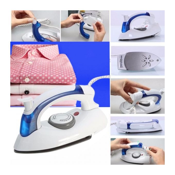 Mini Fer à Repasser Pliable Travel Iron - Jachete CI