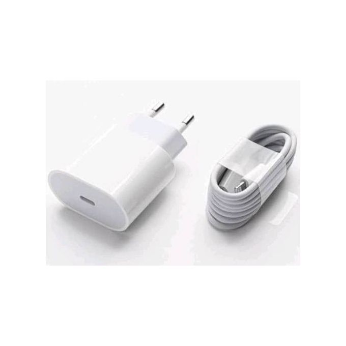 Chargeur iPhone 12, chargeur rapide iPhone [Certifié Apple MFi] Chargeur  Type C C C vers câble de foudre 20W Adaptateur secteur Chargeur Apple Bloc