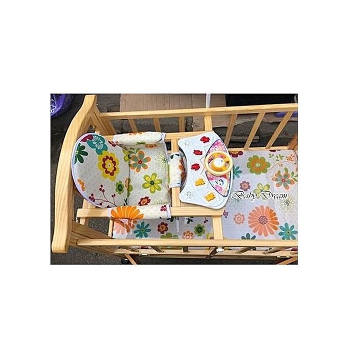 Generic Lit Bebe Berceau Avec Roulette Table A Manger Bois Prix Pas Cher Jumia Ci