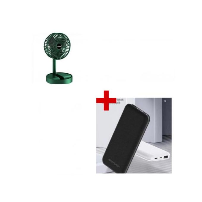 Mini-Ventilateur Rechargeable Portable Mini-Fan - Chargeur de Téléphone -  Sodishop