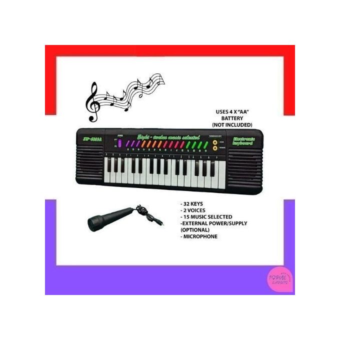 Generic Piano Electronique Pour Enfant 32 Touches + Micro - Prix pas cher