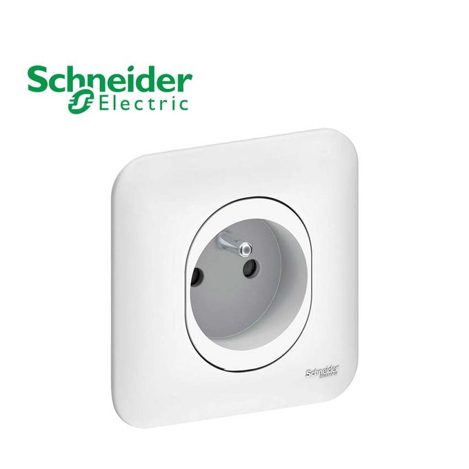 Schneider Electric Prise De Courant 2P+T 16A Ovalis - Prix pas cher