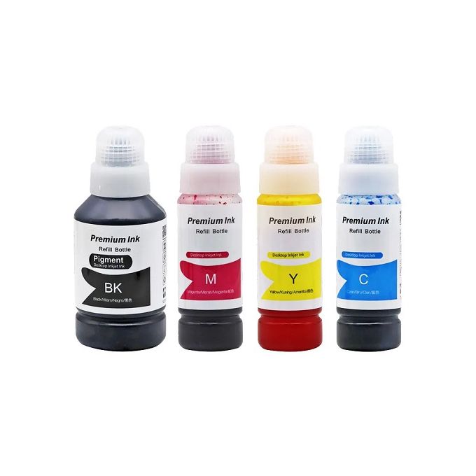 Kit Recharge Encre En Vrac 4000 Ml CYMK Pour Imprimante étiquettes Afinia L301