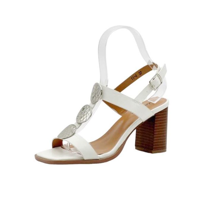 Stephan Sandales Gros Talon Femme Blanc Prix pas cher Jumia CI