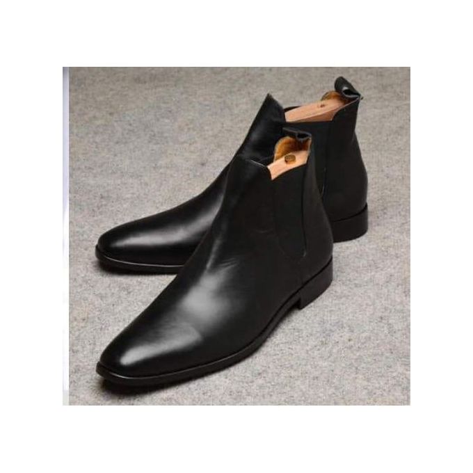 Soulier MONTANTE En Cuir Noir
