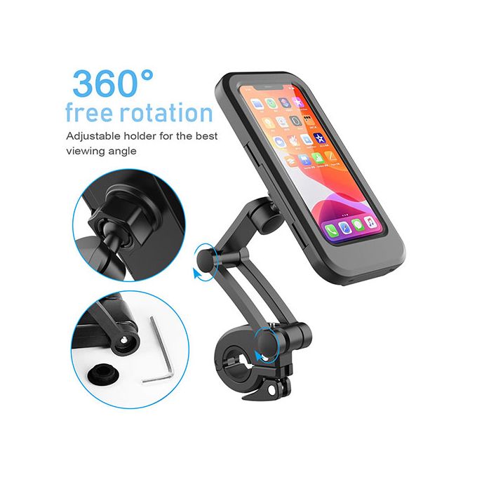 Generic Support de téléphone portable pour moto vélo scooter à prix pas  cher