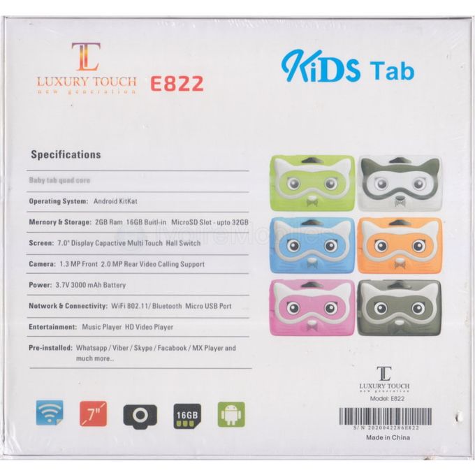 Tablette Educative Kids Tab E822 Pour Enfant - Electrolux Dakar