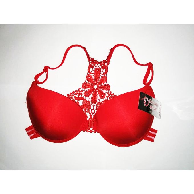 soutien gorge rouge pas cher