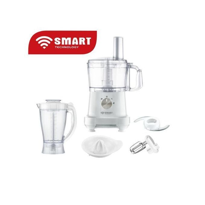 Smart 2030 SMART TECHNOLOGY Mixeur Robot De Cuisine Multifonctions -  STPE-360 - 1.2 L - Blanc Garantie 3 Mois - Prix pas cher