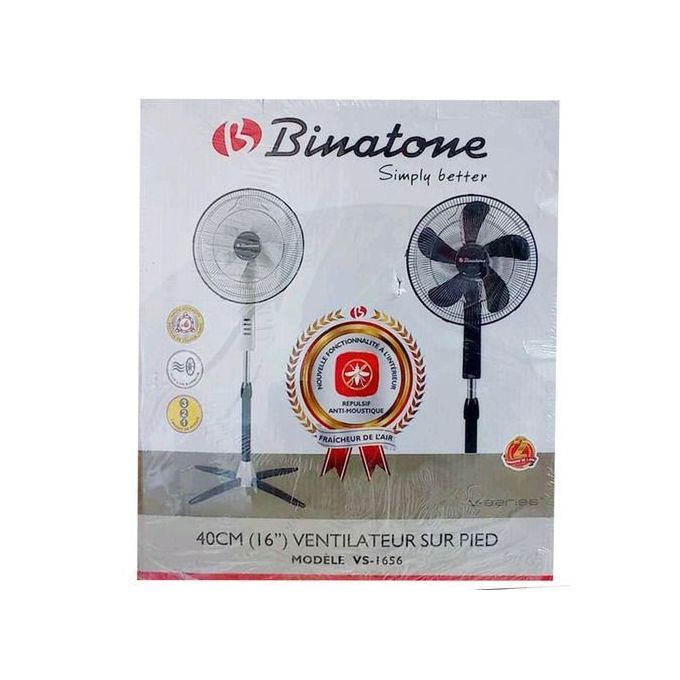 Ventilateur Silencieux à Lames Anti-rouille A-1640RB – Binatone