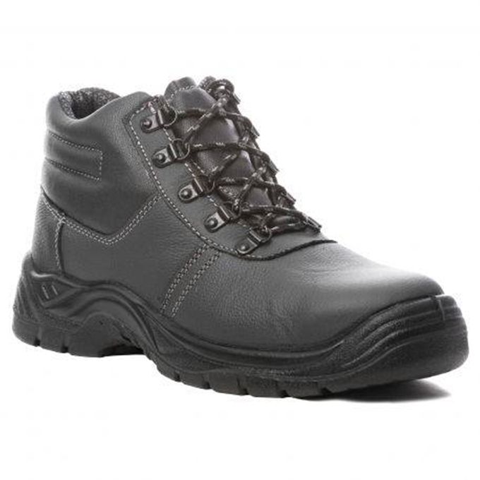 Fashion Chaussure De Securite En Cuir - Noir - Prix pas cher | Jumia CI