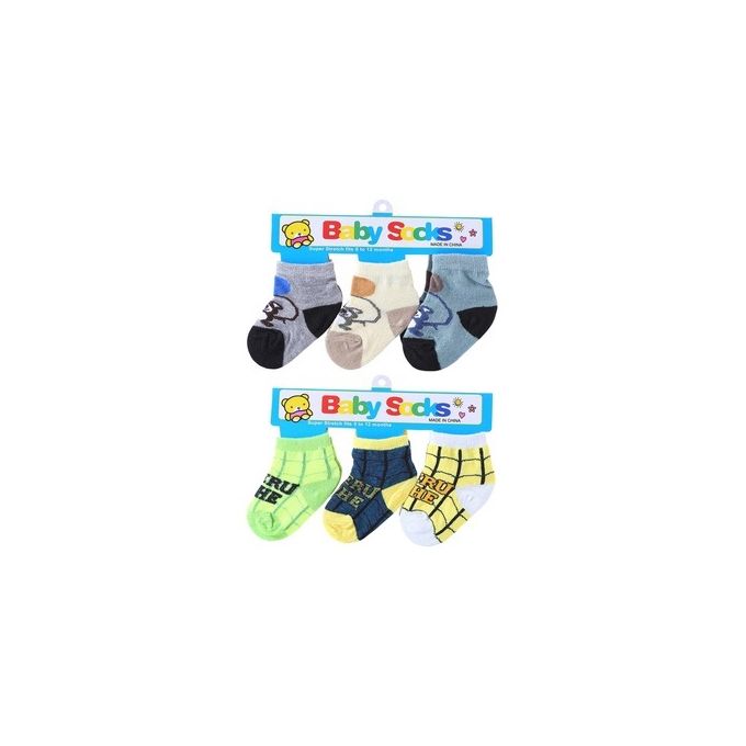 5 Paires Chaussettes Antidérapantes en Coton Bébé Enfant Socquettes Motif  Animaux Cadeau pour Bébé Enfants Fille Garçon (3-5ans) Bleu - Cdiscount  Prêt-à-Porter