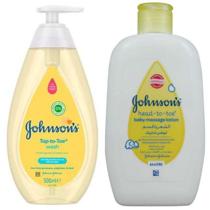 Jonhson’s Huile de massage pour bébé 500 ml