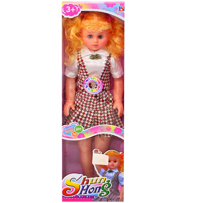 product_image_name-TOY LAND-Poupée Blonde 50cm - 3 Ans  - Multicolores - CADEAU DE NOEL-1