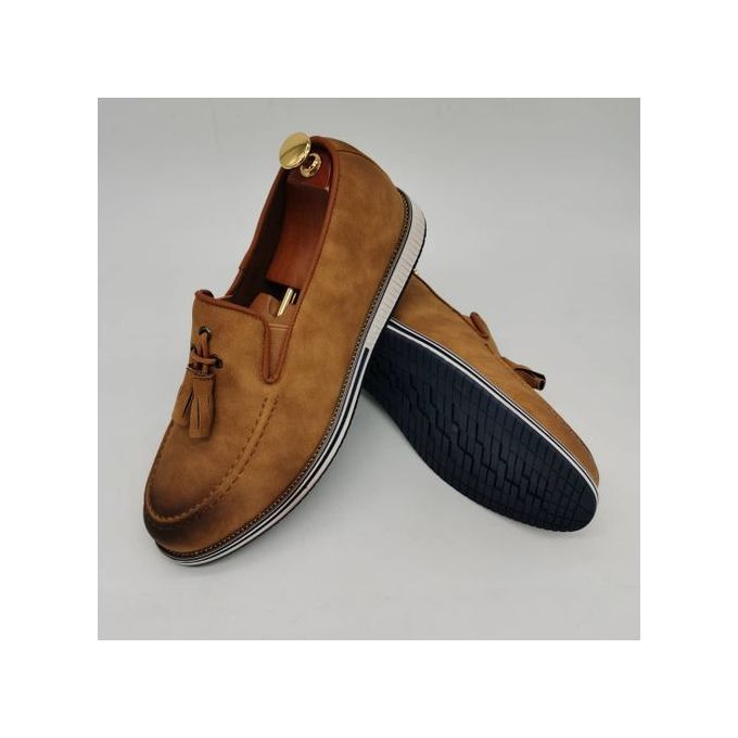 mocassin homme pas cher daim