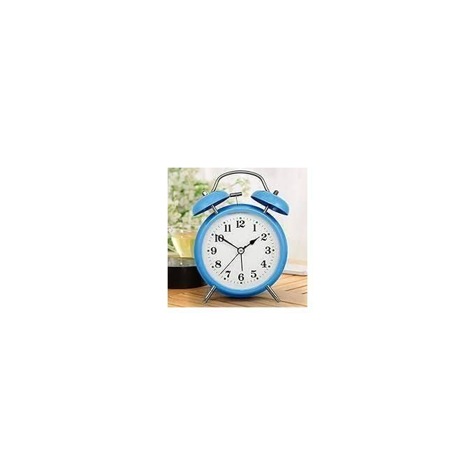 Petit Réveil London Clock Company - Bleu - LCD - Alimentation Secteur - Neuf En Boîte