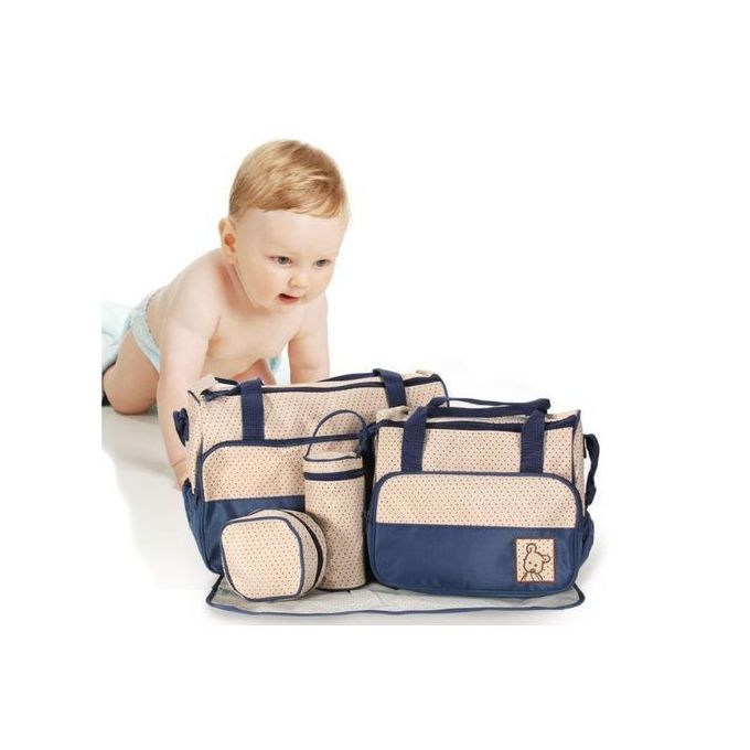 Fashion Kit Maternité - Pour Bébé Et Maman - Multicolore( Grenouillère ,sac  + Lit Bébé, Kangourou) - Prix pas cher