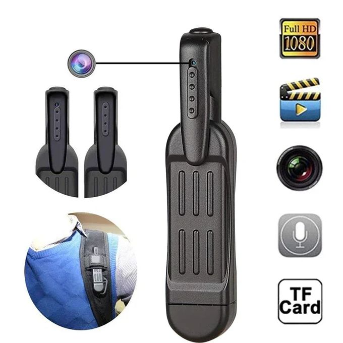 Caméra espion Full HD compacte Mémoire Non-inclus