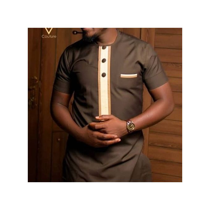 Tunique homme outlet manche courte