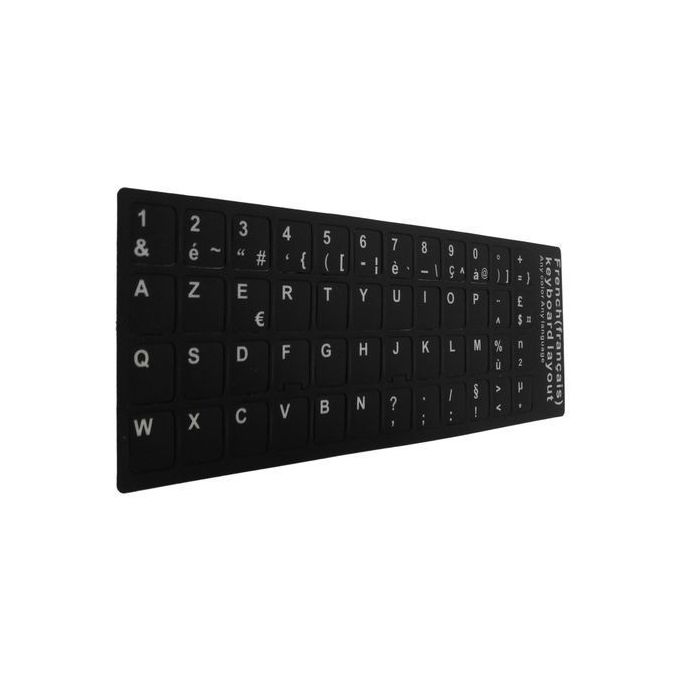 Generic Lettres Sticker autocollant Azert Ar-Fr pour clavier d'ordinateur à  prix pas cher