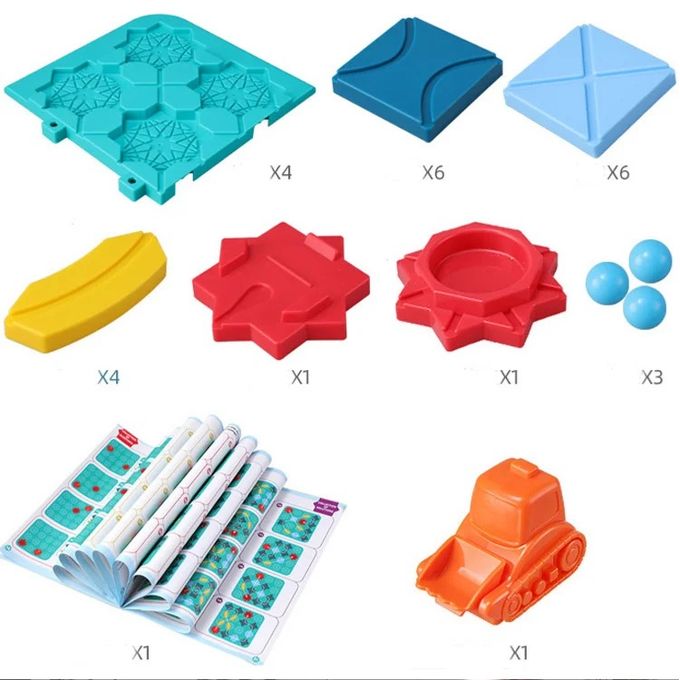 Jeux de société pour enfants, puzzles pour enfants âgés de 4 à 8 ans avec  118 défis et 5 niveaux de difficulté - Cdiscount Jeux - Jouets